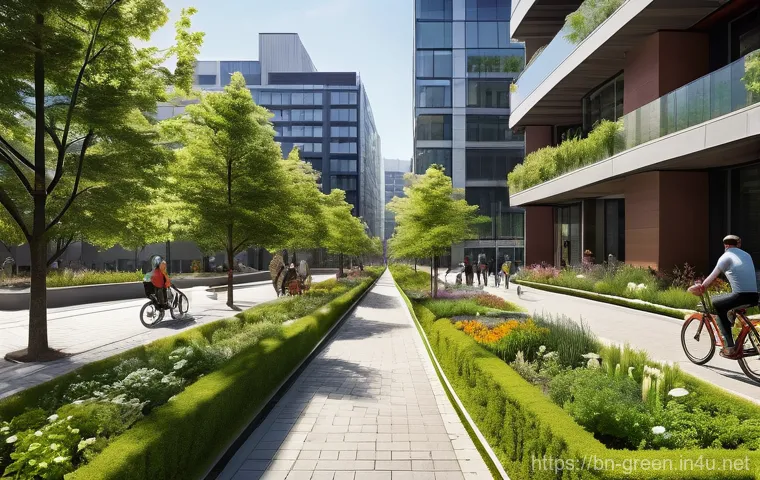 녹색산업 자격증 취득 절차 - **Prompt:** An expansive, picturesque landscape showcasing the beauty and efficiency of renewable en...